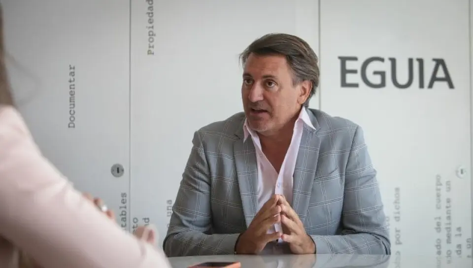 javier eguía explica el desafío de Eguía marcas y patentes exterior